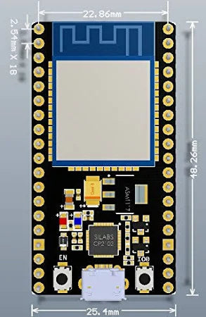 38Pin CP2102 ESP-32 Wifi+Bluetooth Development Board with Type-C USB Interface