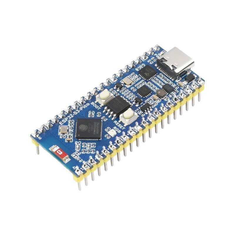 Waveshare ESP32-S3 Microcontroller, 2.4 GHz Wi-Fi Development Board, dual-core processor with frequency up to 240 MHz