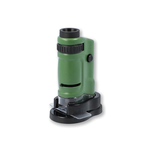 Carson MM-24 MicroBrite 20x-40x LED Lighted Pocket Microscope for Learning, Education and Exploring