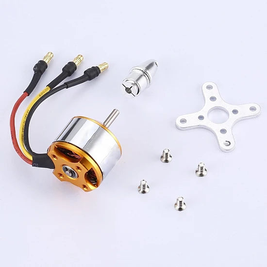 A2212 1000 KV BLDC Brushless DC Motor for Drone (Soldered Connector)