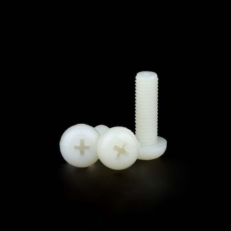 White nylon screw M3*12mm (Pack of 10)