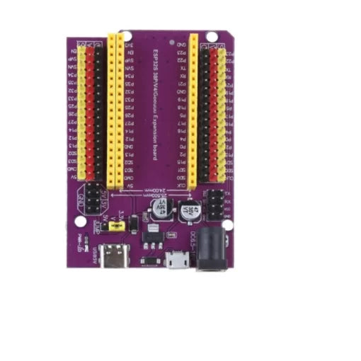 Purple Esp32 38pin Expansion Board