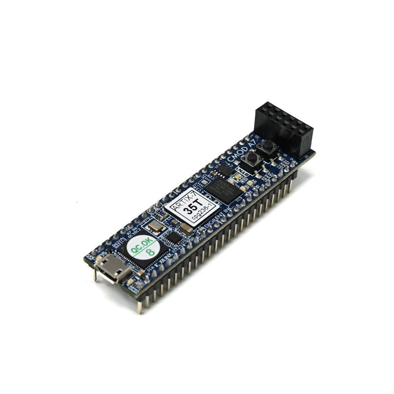 Digilent Cmod A7-35T: Breadboardable Artix-7 FPGA Module