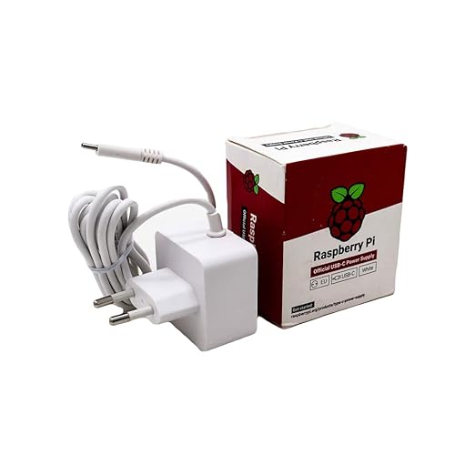 Official USB type-C 15.3W Power Supply For Raspberry Pi 4