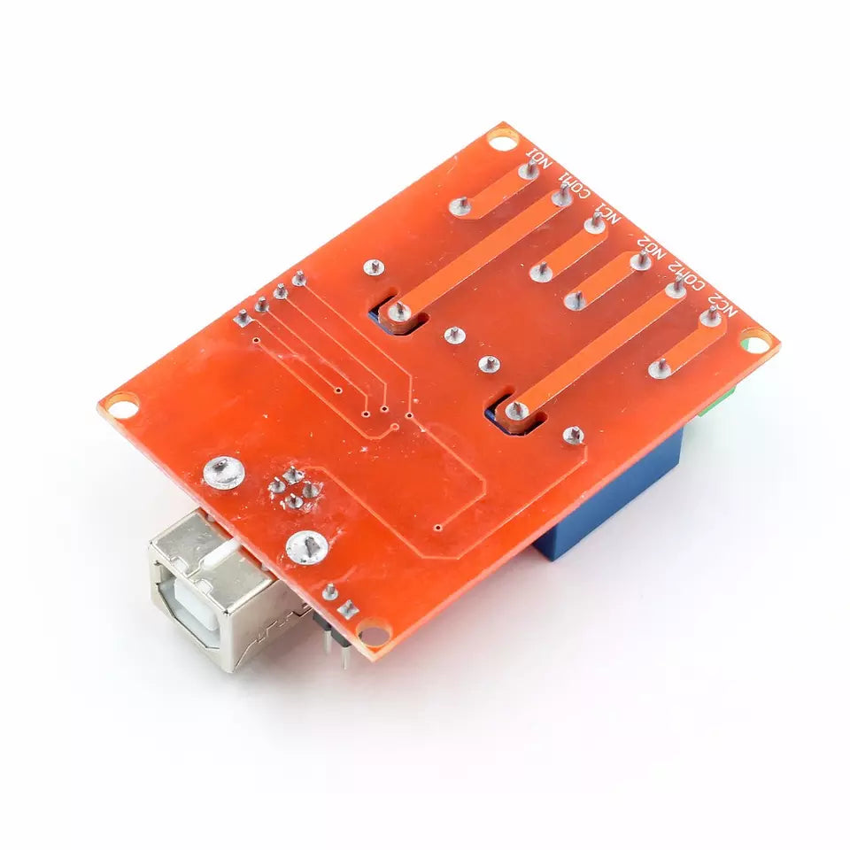 5V 2 channel USB PC Intelligent Control Relay Module