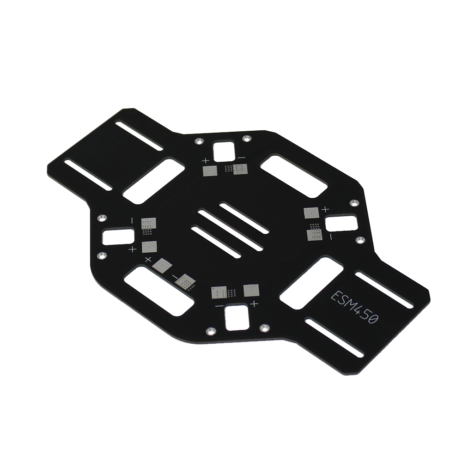 F450 / Q450 Quadcopter Frame(PCB Version with Integrated PCB) + Plastic Landing Gear Combo Kit – Made in INDIA