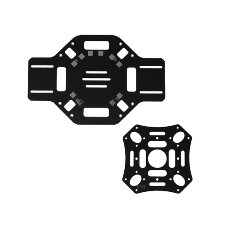 F450 / Q450 Quadcopter Frame(PCB Version with Integrated PCB) + Plastic Landing Gear Combo Kit – Made in INDIA