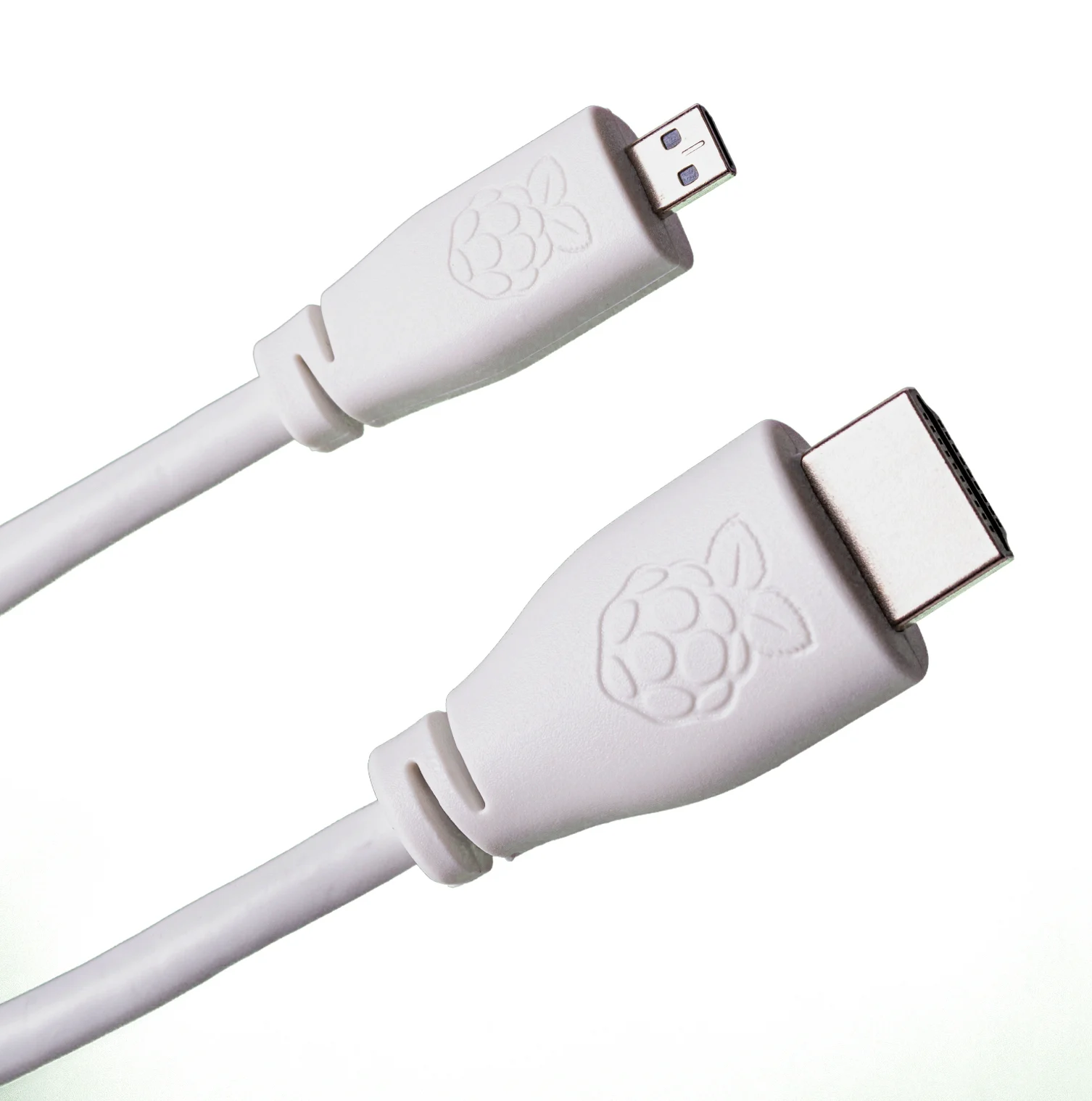 Official Micro-HDMI (Male) to Standard HDMI (Male) Cable for Raspberry Pi