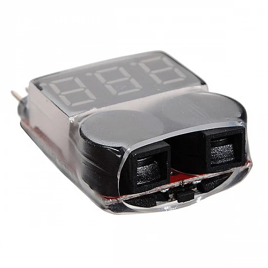 Battery Voltage Tester Monitor and Buzzer Alarm