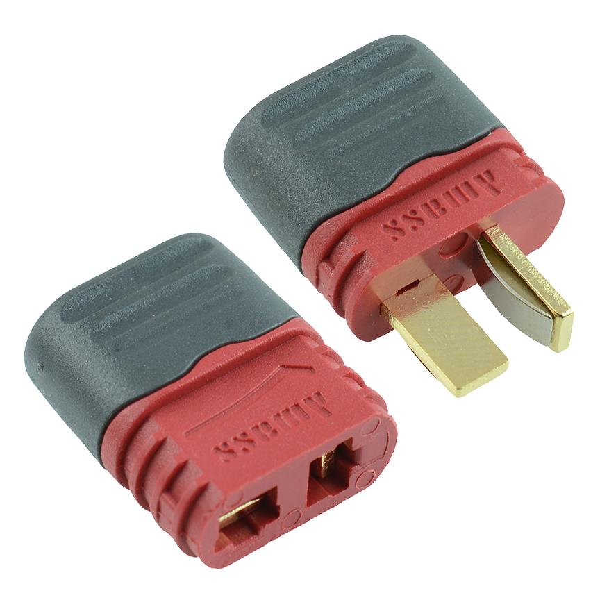 Amass Nylon T Style Male Connector with Insulating Cap-1Pcs- AM-1015E-M.G.R