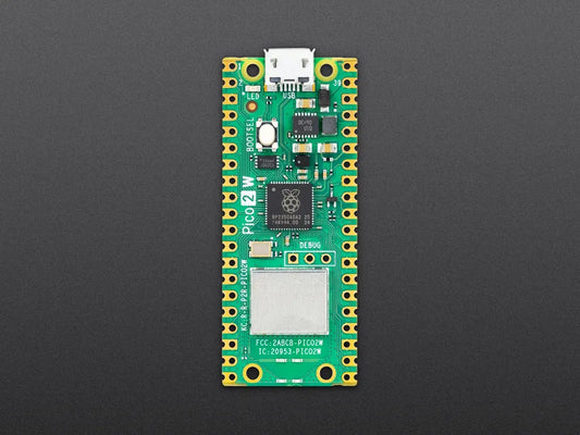 Raspberry Pi Pico 2 W with Header