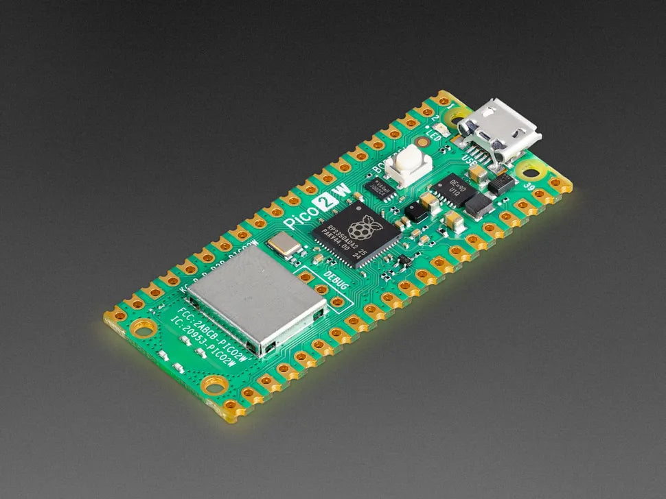 Raspberry Pi Pico 2 W with Header