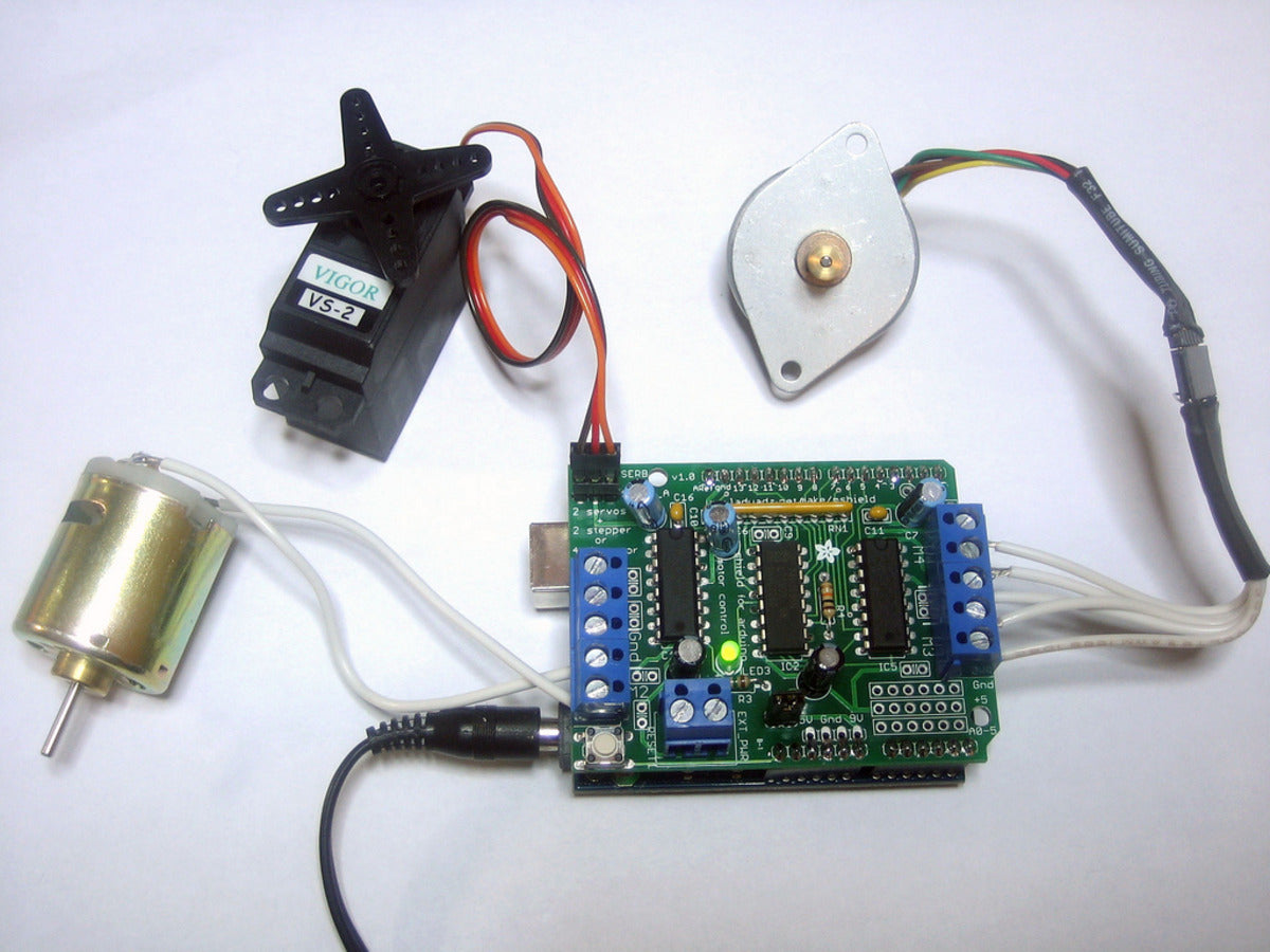 L293D Motor Driver/Servo Shield for Arduino