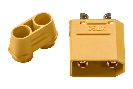 AMAS XT90 Male Connector with Housing-1 pcs-XT90H-M.G.Y