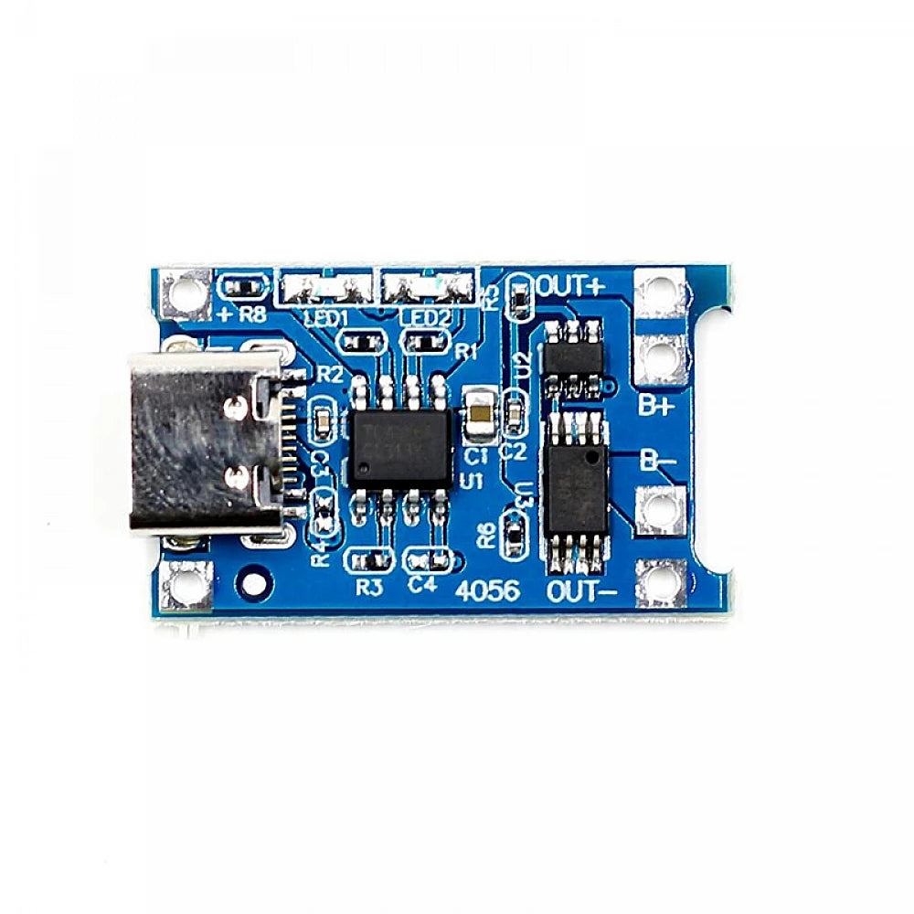 TP4056 1A Li-ion lithium Battery Charging Module With Current Protection – Type C